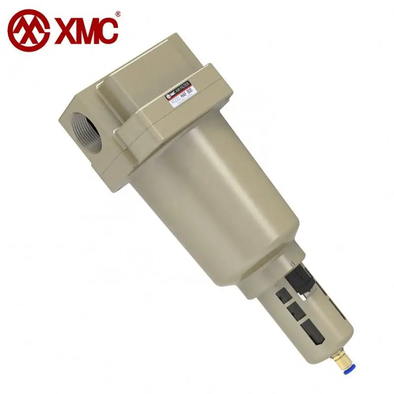 XMC Air Industrial Filter Port Size G 1 1/2 in Pneumatic Air Compressor SMC Bowl Type Oil Water Separator