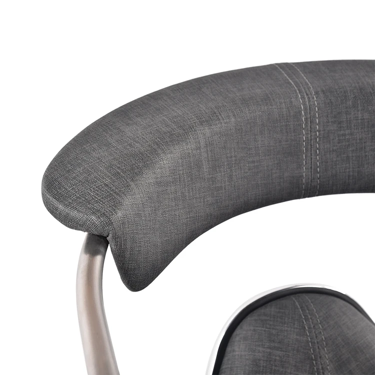 In Stock Industrial Modern heavy metal Swivel Vintage Bar Stools Chairs With Arms