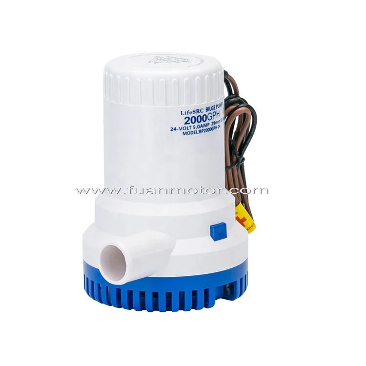 2500GPH 12V rule marine pump for bilge drainage yacht