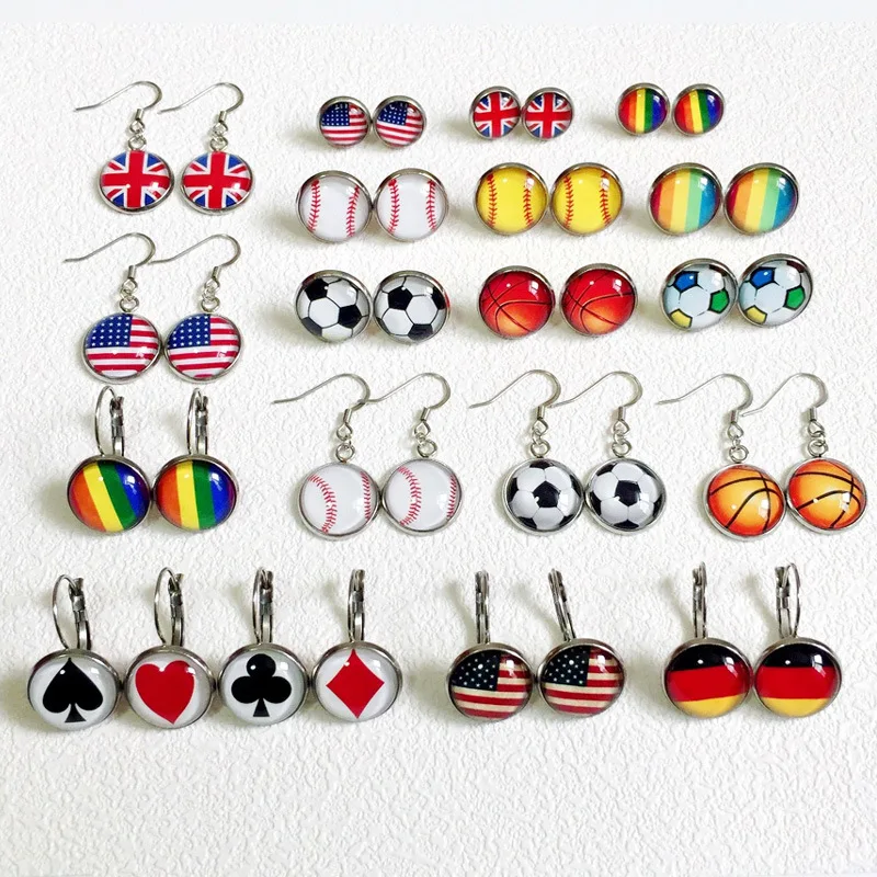 Manufacturer Personalized Ladies Dangling Earrings Customize Design Girls Earrings Hook Drop Stud Earrings for Women