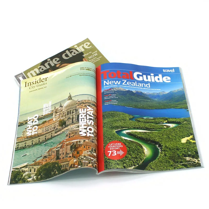 Производитель высококачественной офсетной печати, пользовательская печать журналов для художественной бумаги