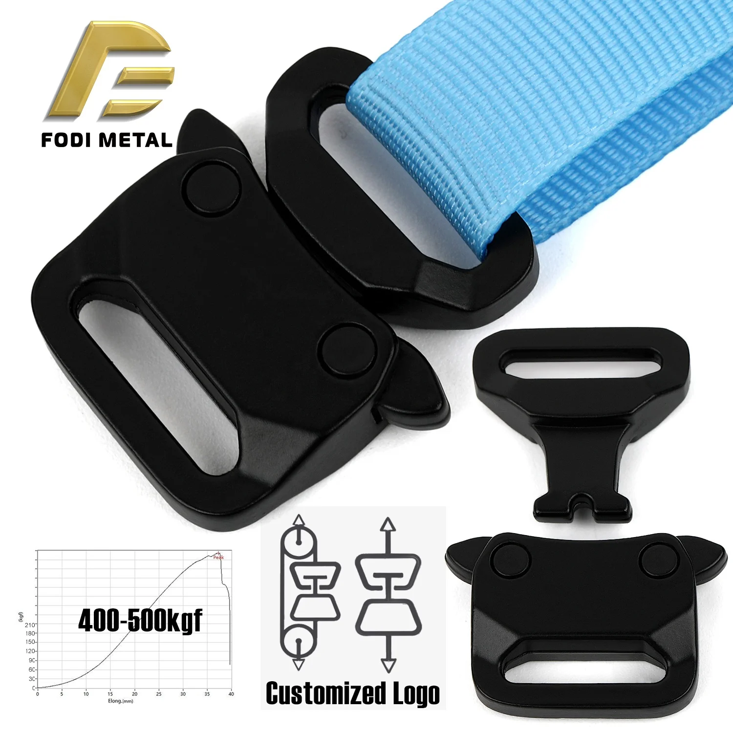 T5042 wholesale 15mm collar buckle clip alloy For Cairn Terrier