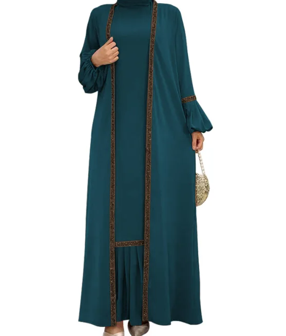 OKA High Quality Female Dress For Muslim Turkish Muslim Women Dresses Eid Muslim Dress