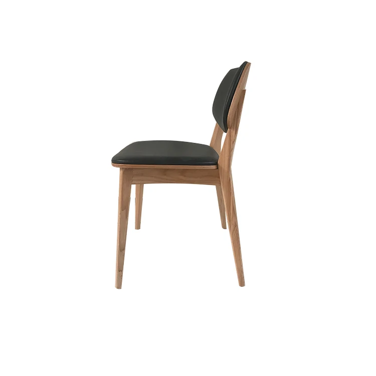 New Design Hot Sale Luxury Top Quality Chair With Solid Wood Legs