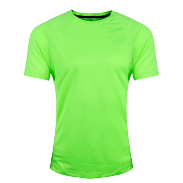 Breathable Sport Shirt Men Women Fitness Running T Shirts Quick Drying T-shirt Outdoor Unisex Gym Training Jogging Sportswear