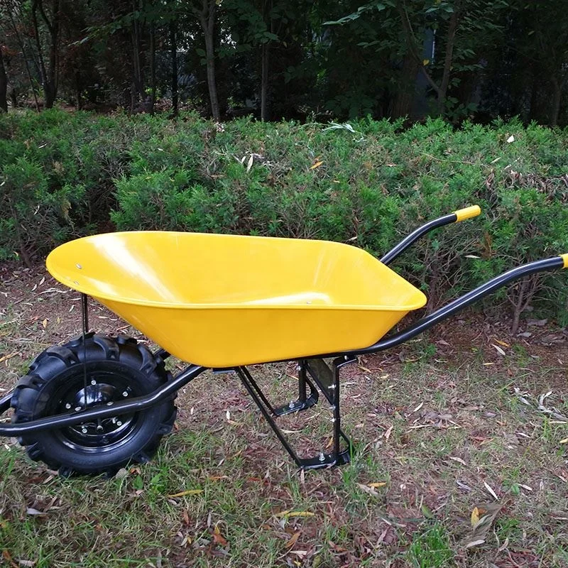 WB7200 Wholesale High Quality 100 Litre Heavy Duty Wheel Barrow Construction Wheelbarrow