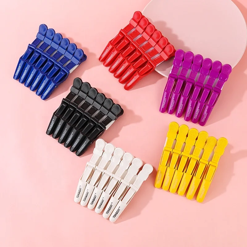 Wholesale Crocodile Clip Hairdressing Tools Hair Salon Partition Clip Styling Hair Styling Multi-Purpose Hair Styling Tool