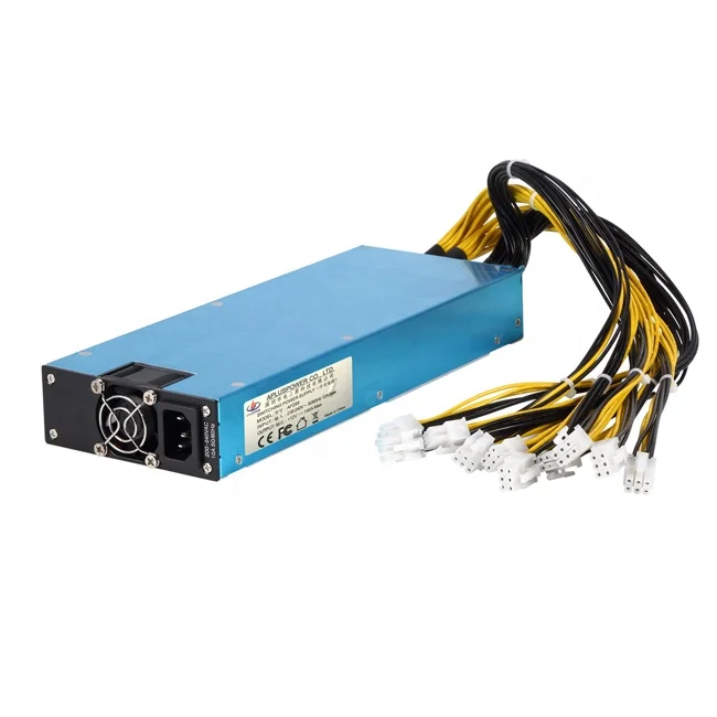 
Brand New 2021 Antminer L3+ Power Supply AP288 1800W High Efficiency Input 277V 300Vac Power Supply LTC Miner L3+ 
