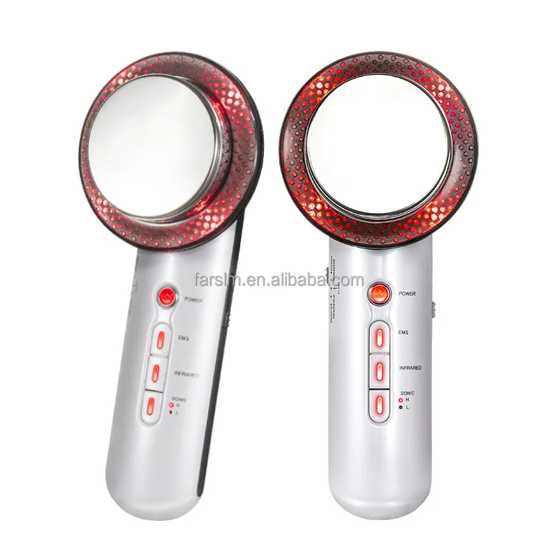 High Quality Wholesaler 3 in 1 Handheld Skin Tightening Machine Body Slimming Instrument Infrared Ray Beauty Equipment