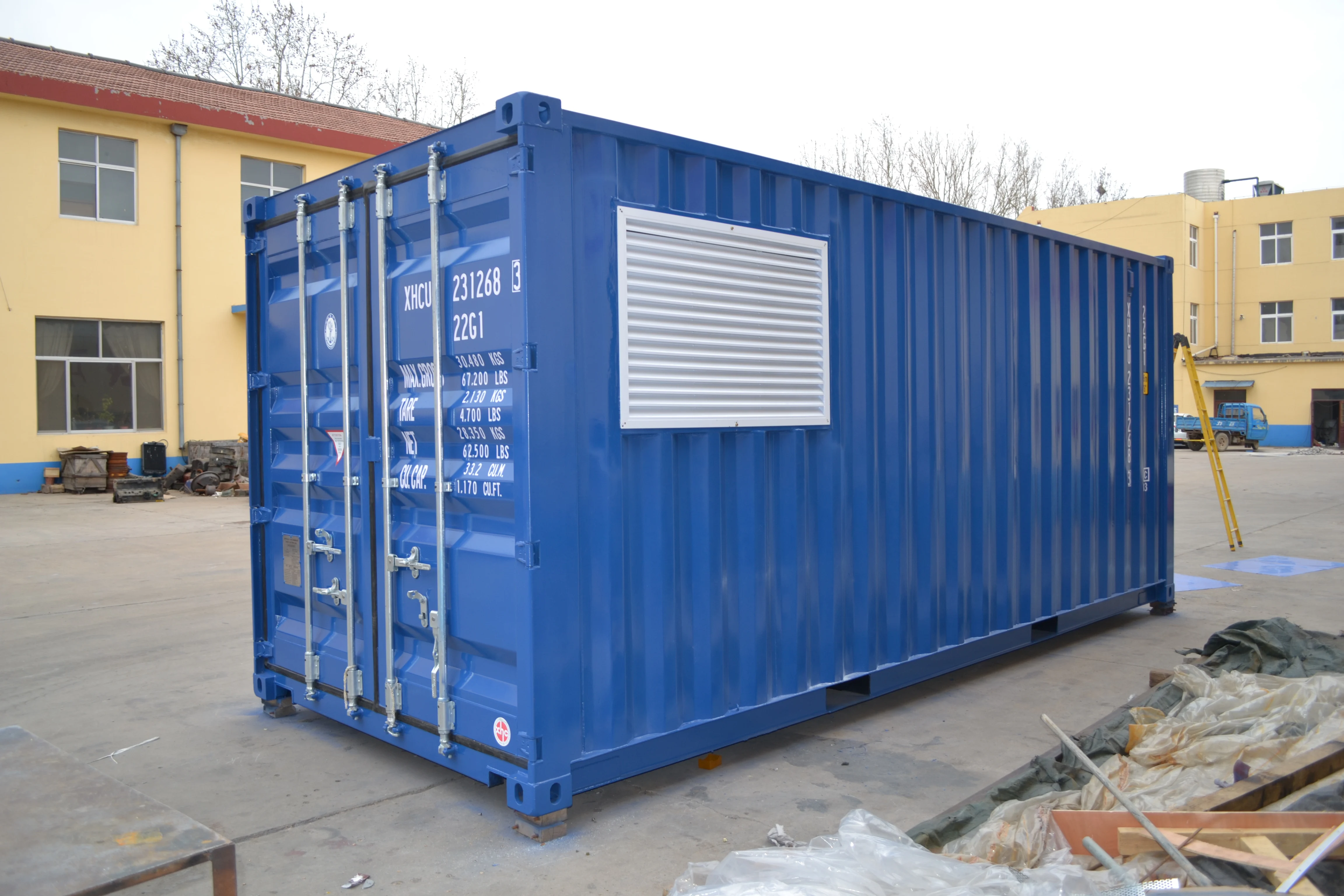 Container type 100KW Diesel generator for Russia market