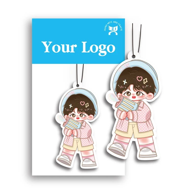 Hot sale bulk personalized hanging glade absorbent paper car air freshener