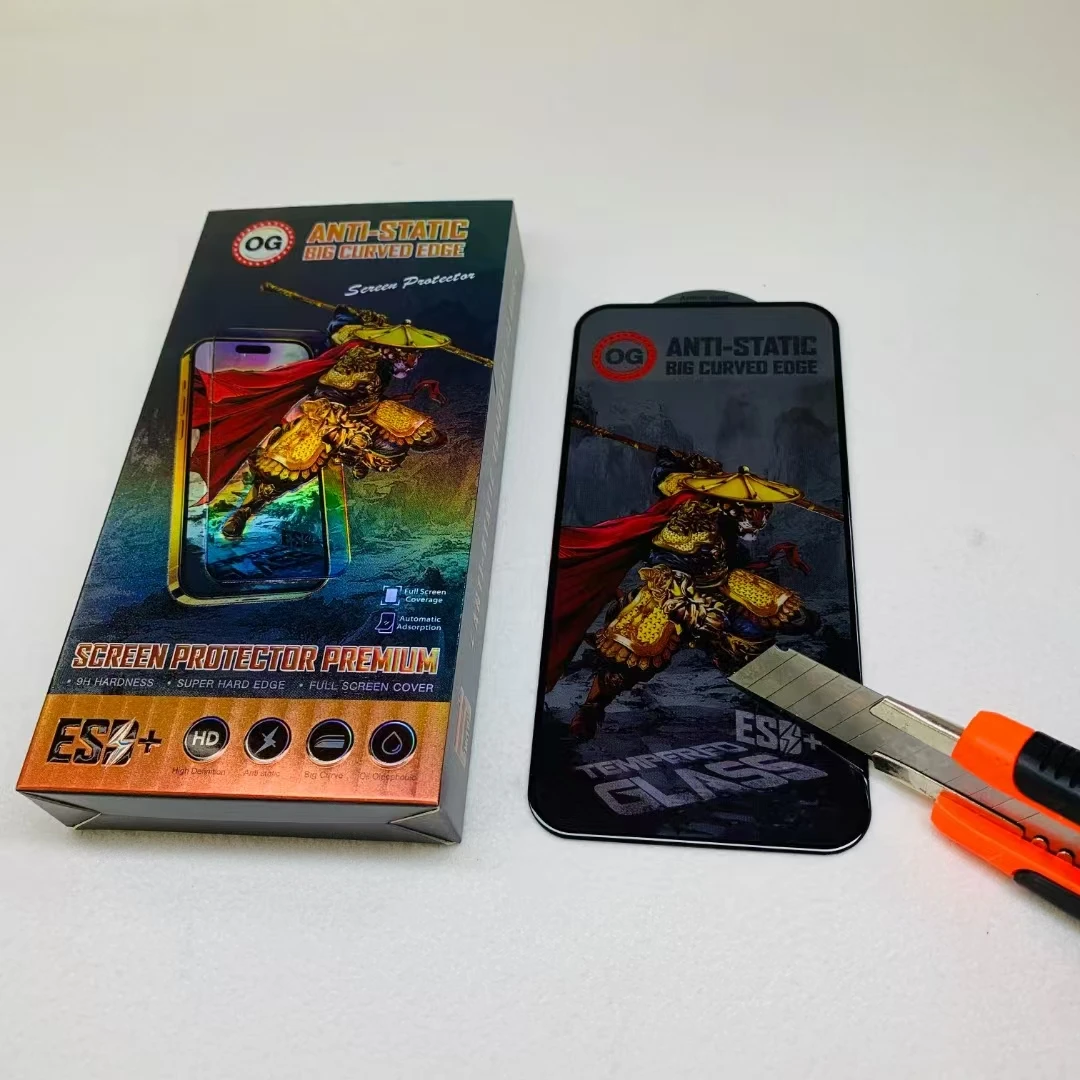 2025 Glass Esd Privacy Screen Protector For Iphone 16 15 14 13 12 11 Pro Max Tempered Glass For Samsung S24 For Infinix Note 7