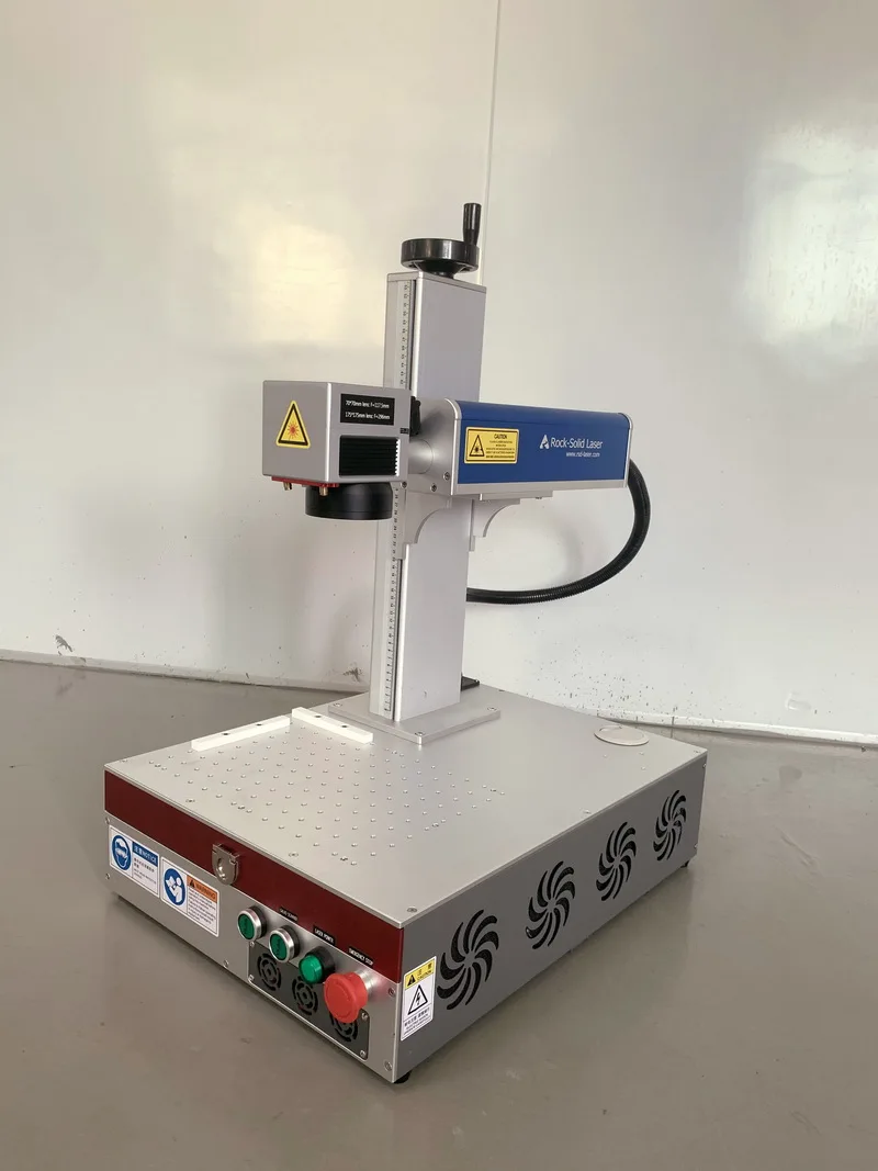 20W 30W 50W JPT M7 MOPA Fiber Laser Marking Machine Ezcad 3 DLC2-M4-2D 2.5D Deep Engraving Machine All-in-one Portable Marker