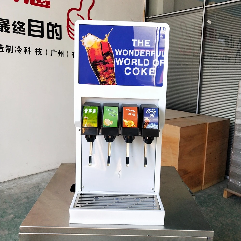 Yinshuo 4 nozzle Post mix CO2 drink soda fountains dispenser machine