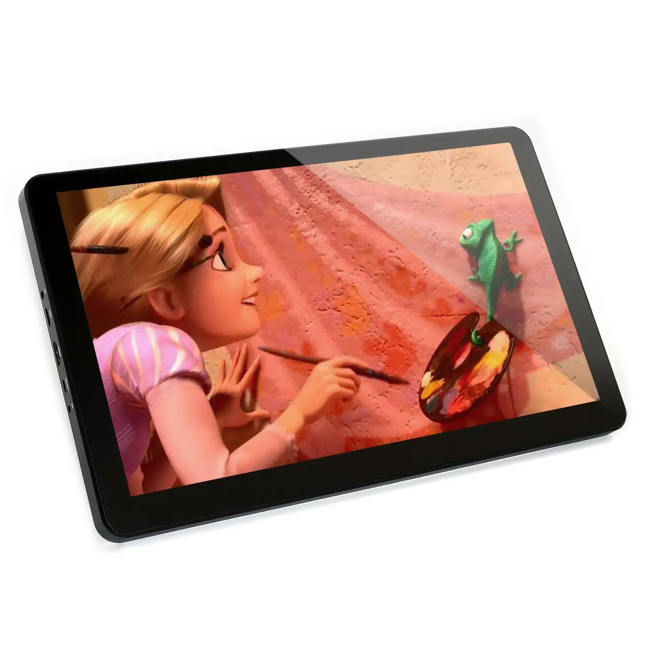 Waveshare 15.6inch Capacitive Touch Screen LCD with Case And Toughened Glass Cover 1920*1080  Port IPS Display Panel