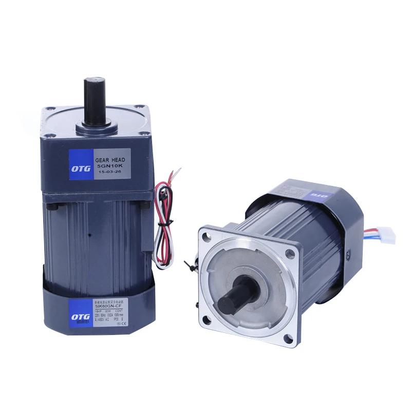 Shanghai OTG 6IK120GN-CF+6GN30K~180K Hot sell Industry machinery and equipments micro 220v gear dc motor