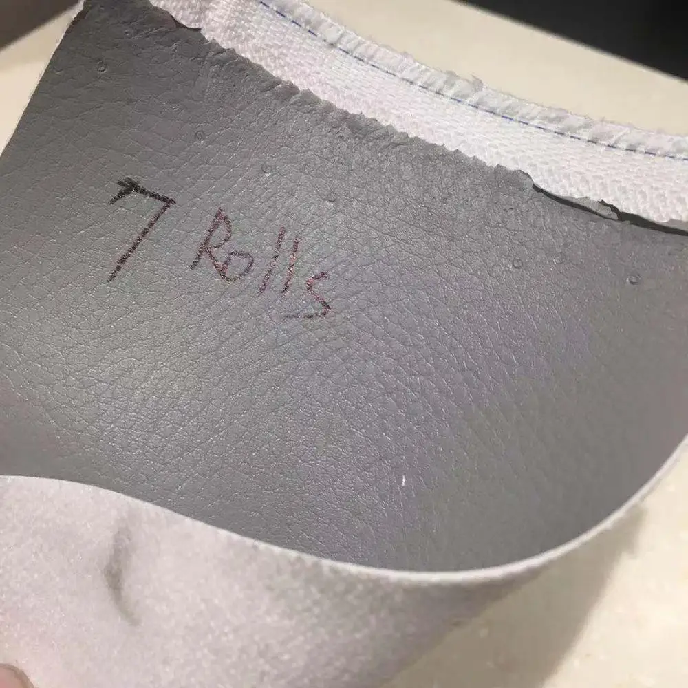 Hot selling Stock lot of PU artificial leather for shoes