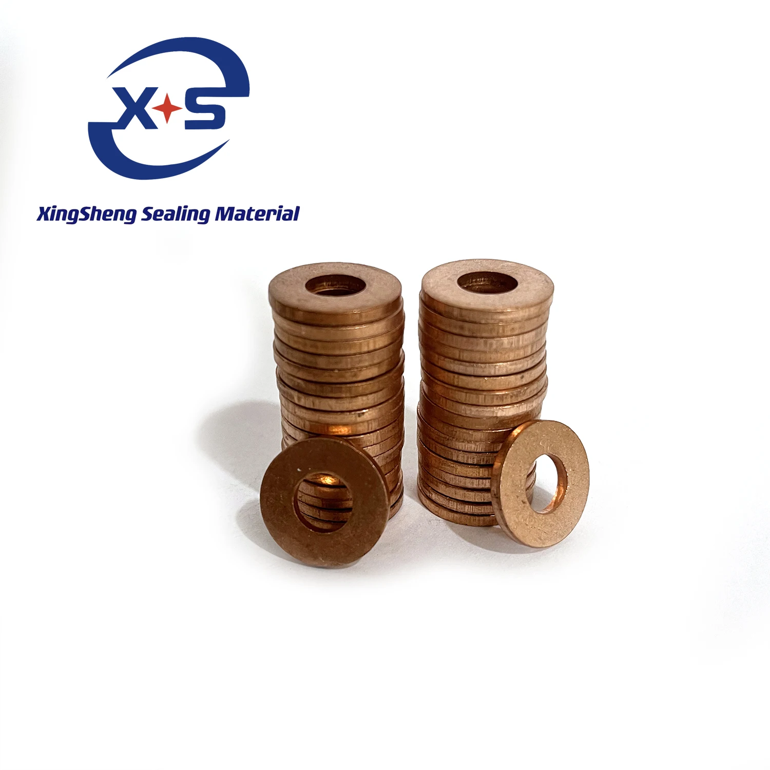 Factory custom Annealed copper gasket High Quality copper ring gasket