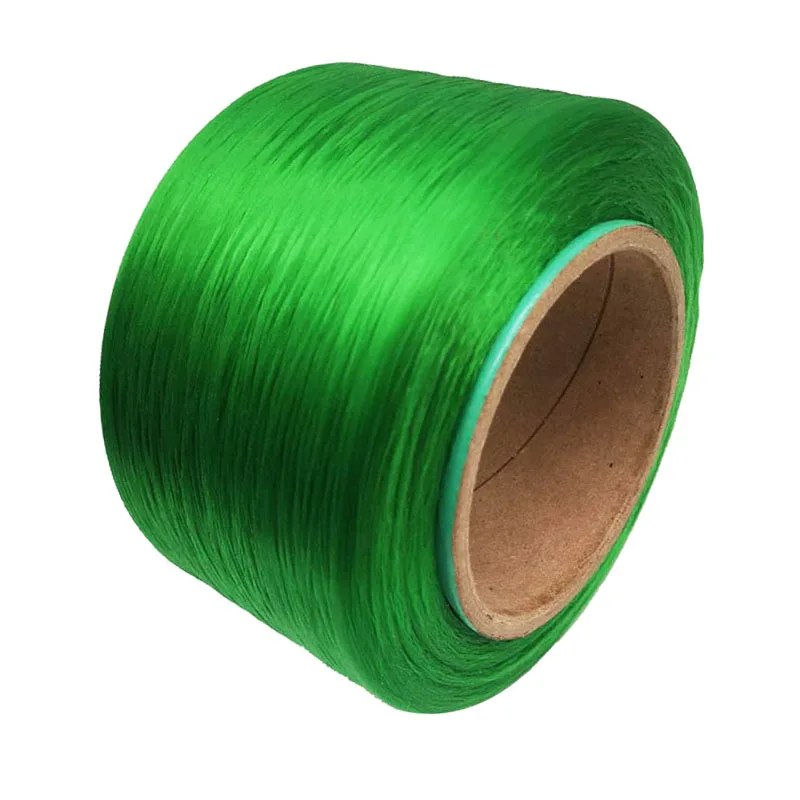 100% High Tenacity Polypropylene Filament Yarn colorful 600D pp yarn for outdoor fabric
