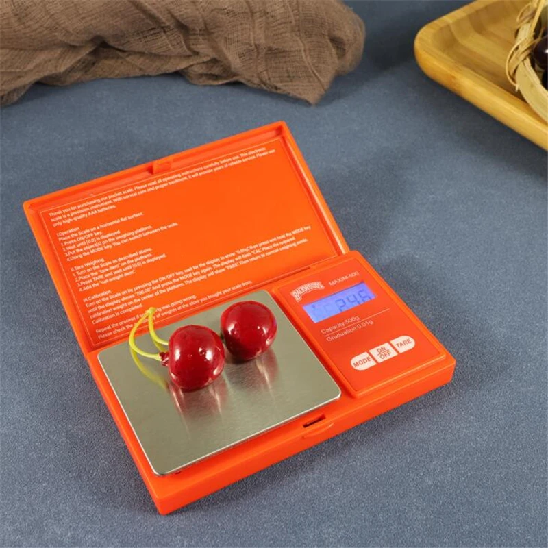 Small size 500g 700g weight scale electronic pocket backwoods digital scale with lcd screen