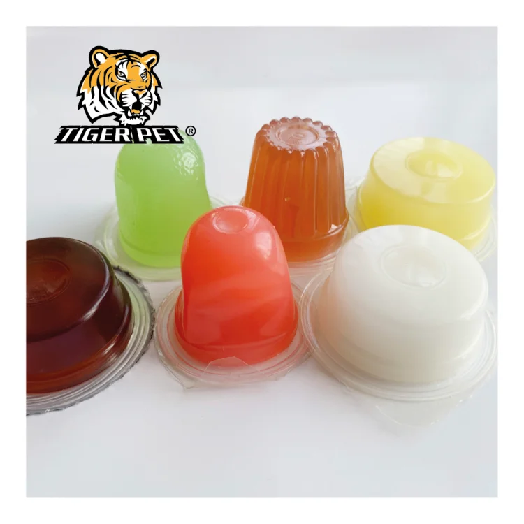 65G white color milk flavor insect Jelly hot sale