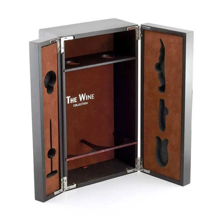 distressed black and white wooden wine holder box penfolds wooden wine box wooden wine gift box uk