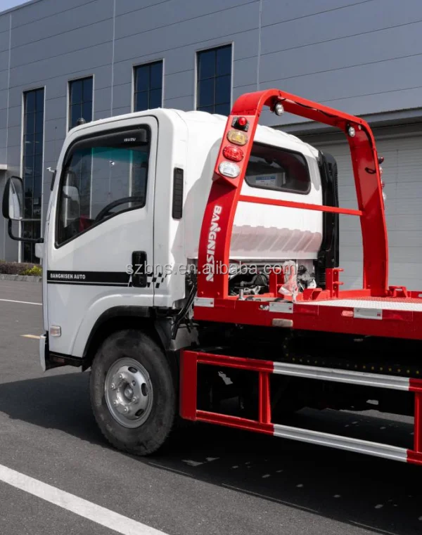 ISUZU горячая Распродажа низкая цена используется 700P 190 л.с. 4x2 Легкий эвакуатор 5T для продажи