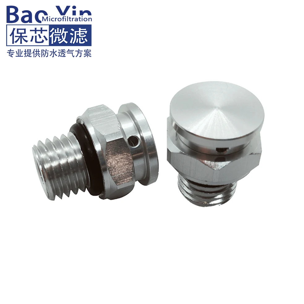 M12 regulator screw protective vent air ventilation plug protective ventilating