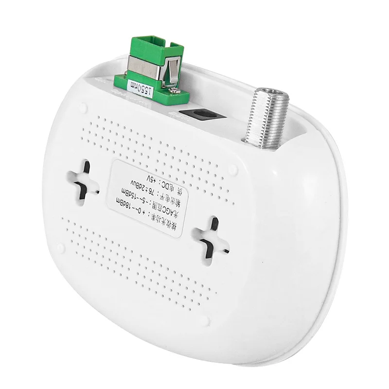 FTTH CATV Network Passive Pon Internet Indoor Fiber Optical Receiver AGC -5dB -15dB 1 Adapter Node SC APC UPC WDM 1 RF Port