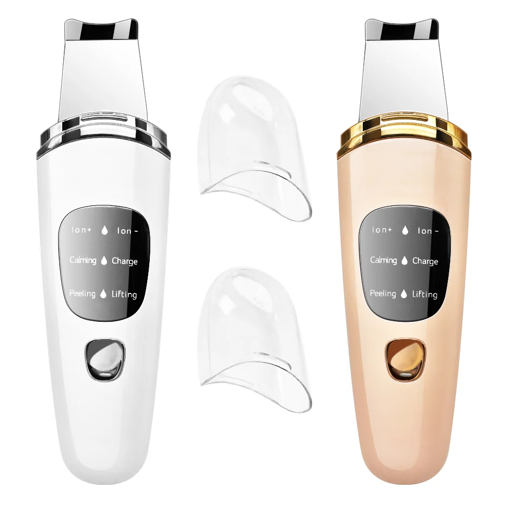 nose blackhead dead deep EMS face massager face cleaning sonic exfoliating device vibrating ultrasonic men face scrubber
