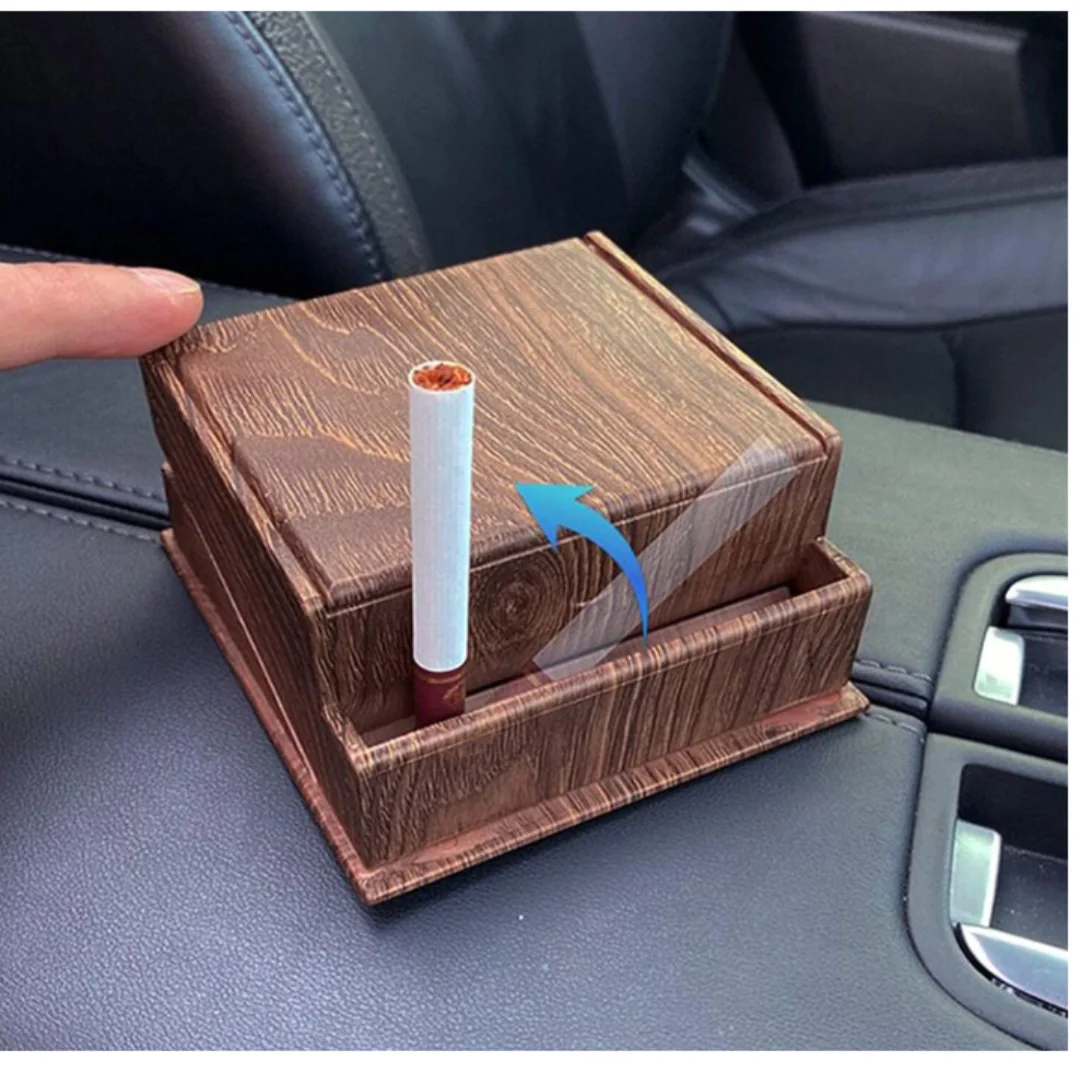 Originality Automatic Bounce Cigarette Box Can Slim Cigarette Case for 20pcs Regular Size Lighter