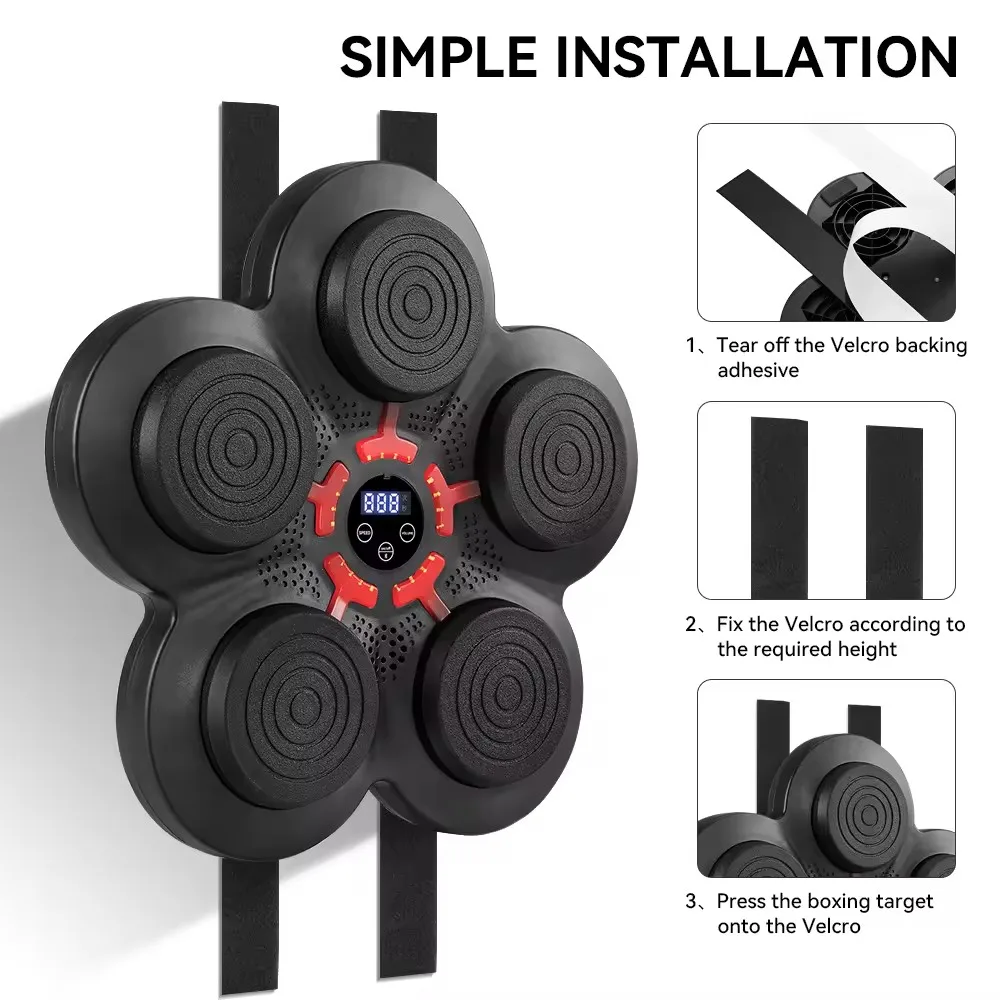 Modern Sandbag Equipment Stand Boxing Bag Spinning Bar Smart Musical Boxing Punch Boxing Machine