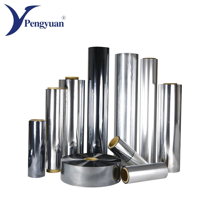 Silver Metallized PET Film for paper board lamination