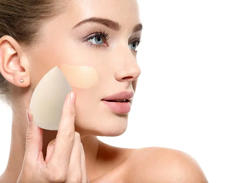High quality Custom Logo Beauty Sponge Private Label Cosmetics Blender Sponge Latex Free Soft Makeup Sponge