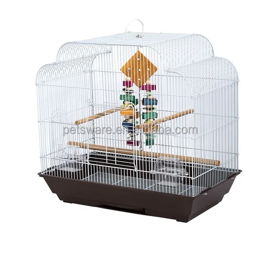 Finches, canaries, parakeets, cockatiels bird roof cage