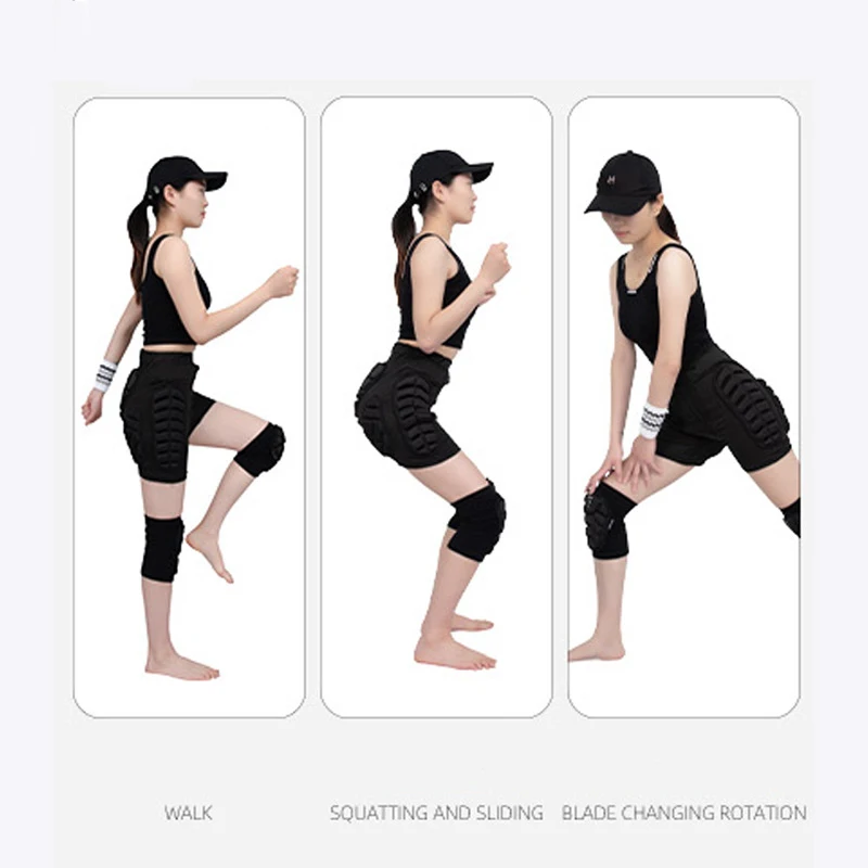 SLKE Roller Skating Skiing Hip Pants Skateboard Skating Skating Anti-fall Fat Mat Outdoor Riding Sports Hip Protection