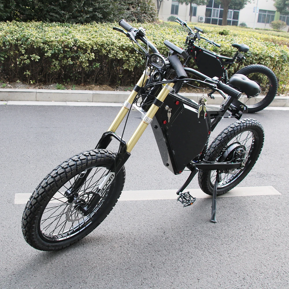 5KW Full Suspension carbon Steel Frame Cyclone Ebike 5000W Bomber Electric Bike