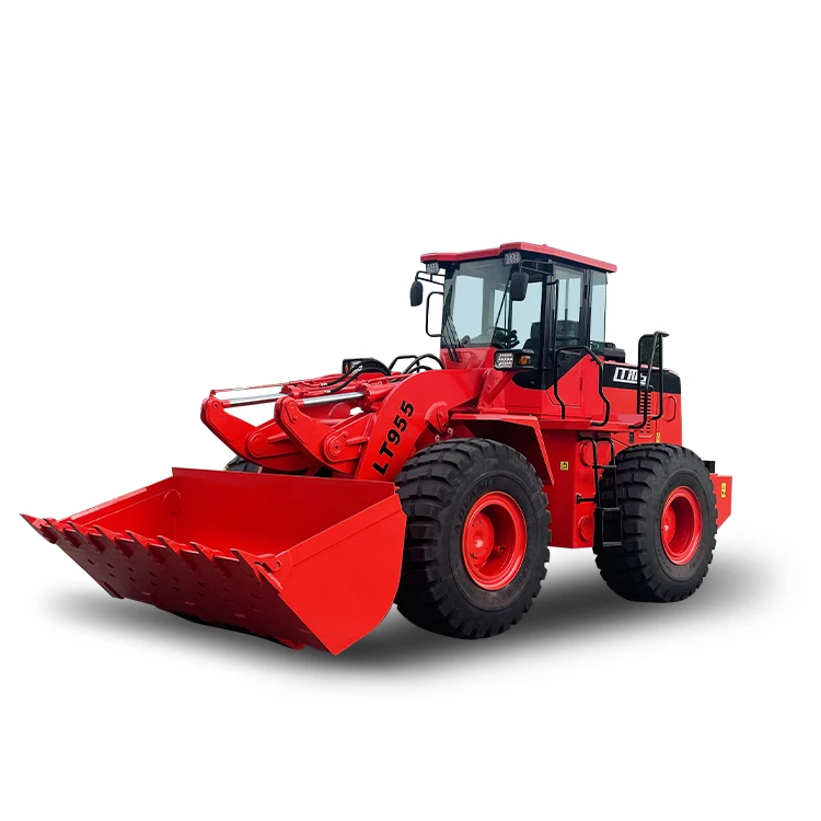 Лтмг производитель Китай Завод прямых продаж 5 тонн Колесный погрузчик LT955 LT958 крупных строительных машин фронтальный цена