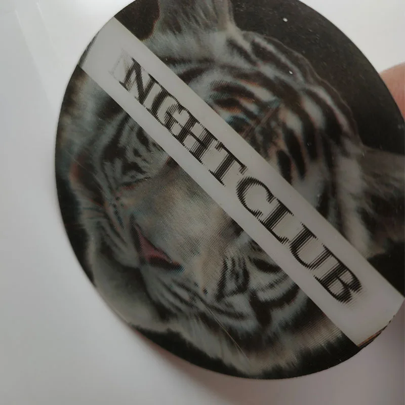 Wholese Custom Digital TPU Sticker Heat Transfer Printing Emboss Lens 3D Lenticular Labels Film on TShirt