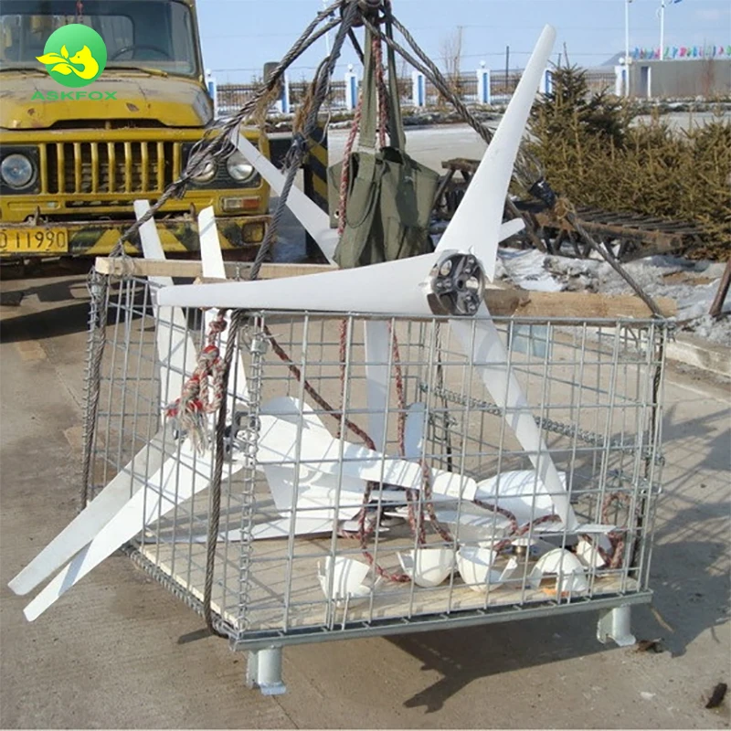 2023 New Factory Direct Sale Wind Power Generator Vertical Axis Wind Generator Permanent Magnetic Wind Generator