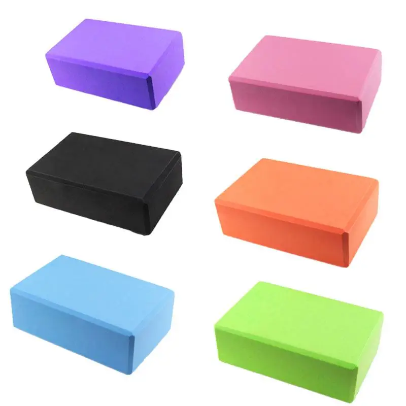 
180g Gym Fitness EVA Yoga Block Colorful Foam Block Brick for Exercise Workout Training Bodybuilding Equipment 