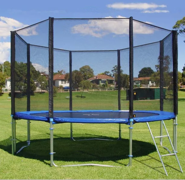 Распродажа от производителя, дешевый фитнес-батут для детей на открытом воздухе, 16 футов, 14 футов, 12 футов, 10 футов, детский игровой парк