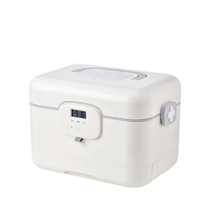 Dreamy Life Medicine Storage Box Container Portable First Aid Kit Storage Box Family Medicine Cabinet Household Medicine Chest