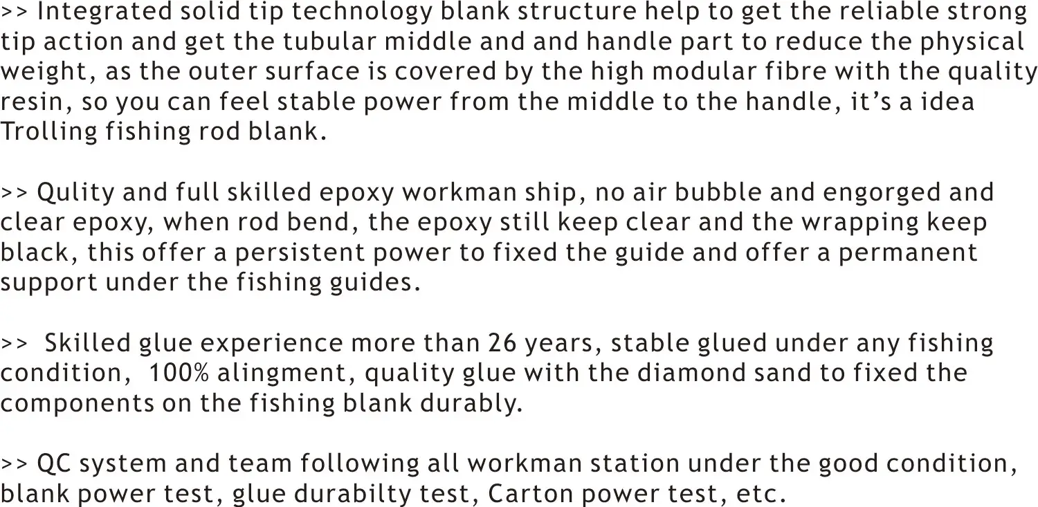 Workmanship_Trolling rod