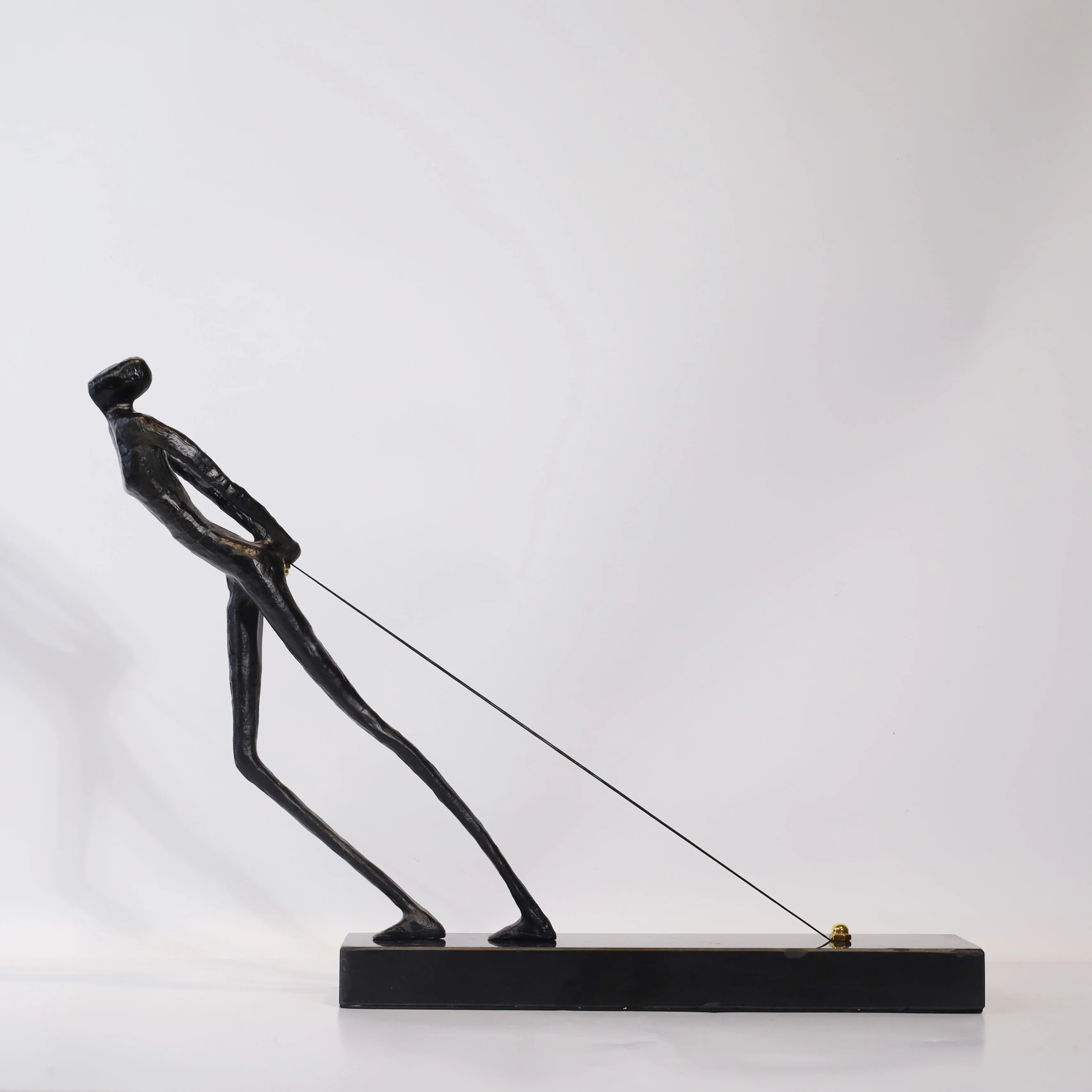 other home decor samurai  black sportsman aesthetic interior decoration  room decor figurines abstract human sculpture