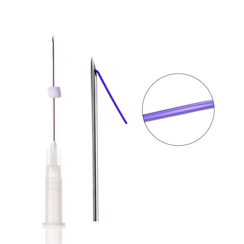Wholesale face lifting medical skin tightening hilos smooth mono 27G 50mm sharp needle PDO thread