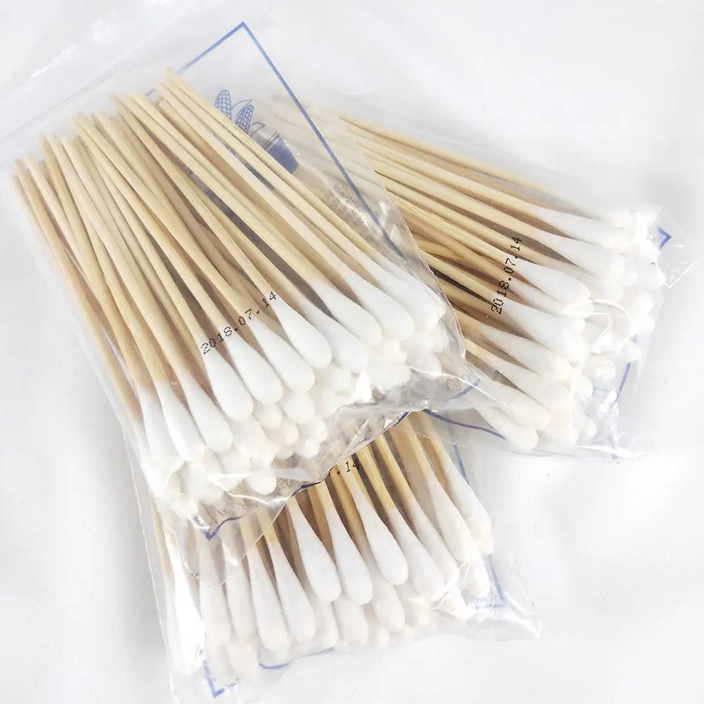  200pcs bamboo stick medical cotton