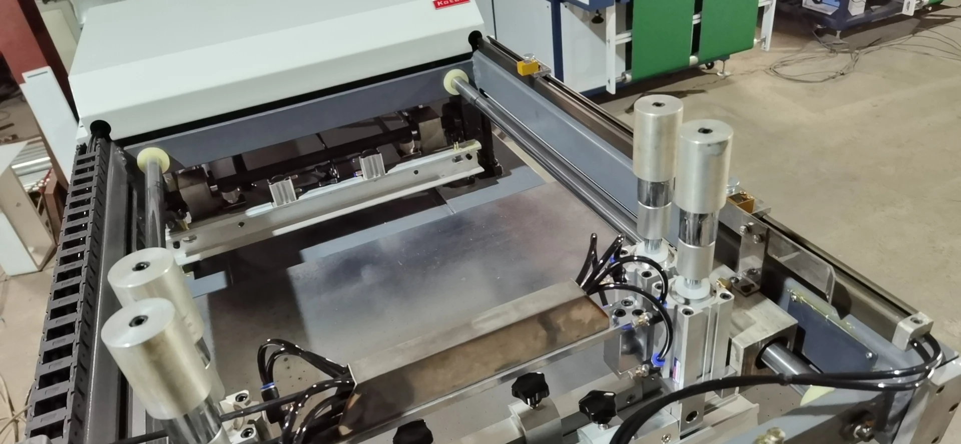 Semi Automatic Non Woven Bag Screen Printing Machine paper cup screen printing machine