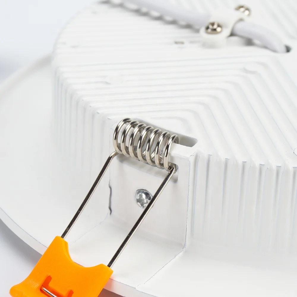 Round Shape ultra slim Luminous White Light Body down lights led ceiling light downlight