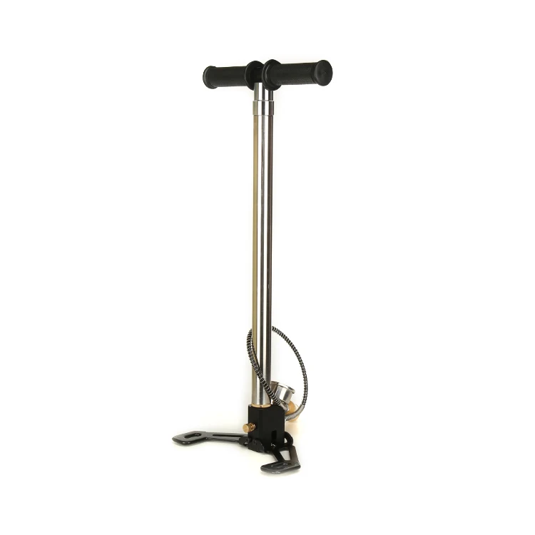 4 stage pcp hand pump airgun pcp 300bar high pressure paintball air compressor
